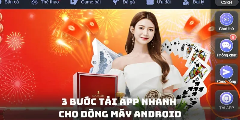 3 bước tải app nhanh cho dòng máy Android